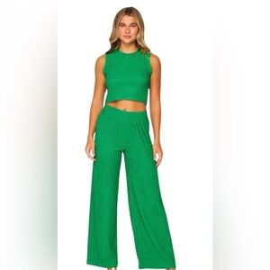 Green Women's Ribbed Set, Brand New! Multiple Sizes Available!